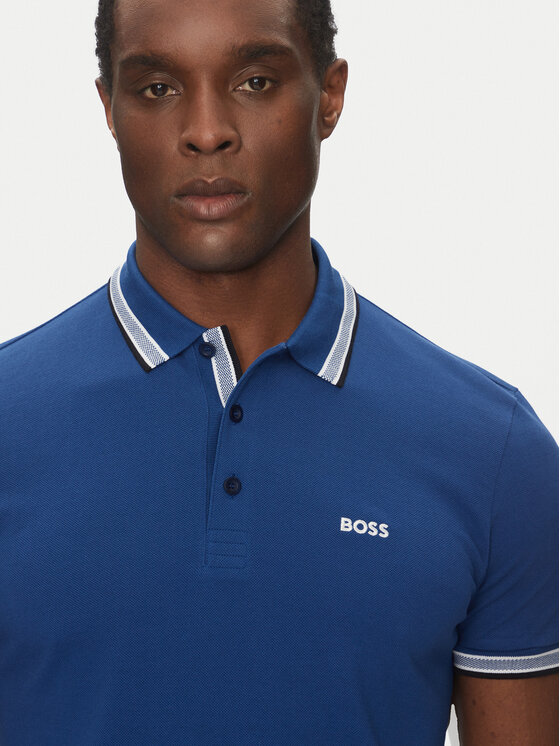 BOSS BOSS Поло Paddy 50469055 Голубий Regular Fit