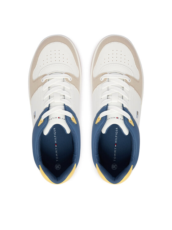 Tommy Hilfiger Snīkeri Tommy Hilfiger T3X9-34362-1269Y913 S Balts