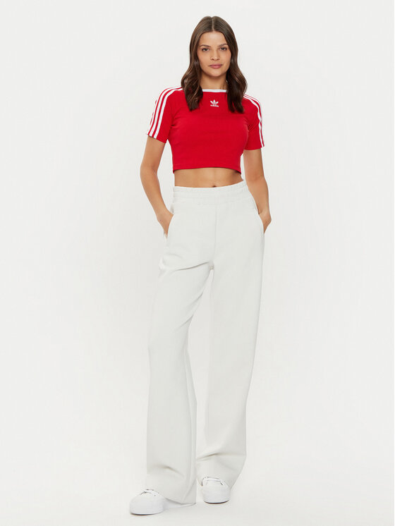 adidas adidas T-shirt 3-Stripes Baby JD0303 Crvena Slim Fit