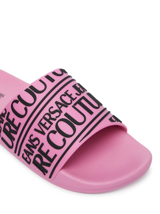 Versace Jeans Couture Шльопанці Versace Jeans Couture 80YA3SQ1 Рожевий