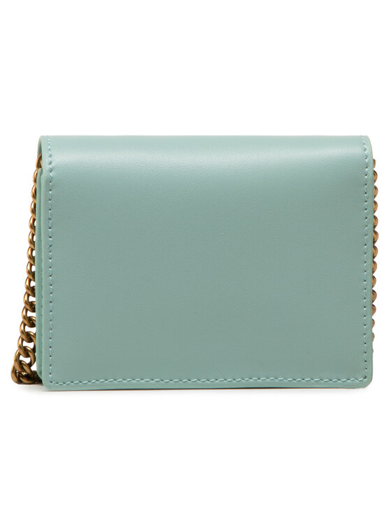PINKO Сумка Pinko Jolie Credit Card Holder Simply 2 PE 21 PLTT 1P225S Y6XT Зелений