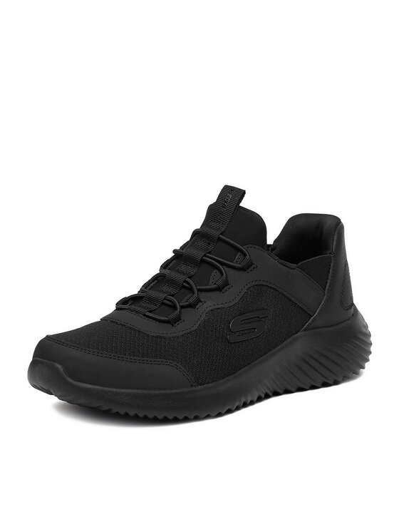Skechers Snīkeri Skechers CEO-Slipins: Bounder Brisk 403822L BBK Melns