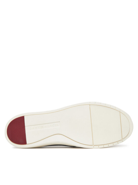 Tommy Hilfiger Poltopánky Tommy Hilfiger Modern Light Hybrid Suede Boat S FM0FM05352 Tmavomodrá