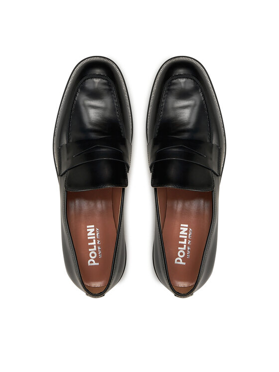 Pollini Мокасини Pollini SA10313G0LTGS000 Чорний