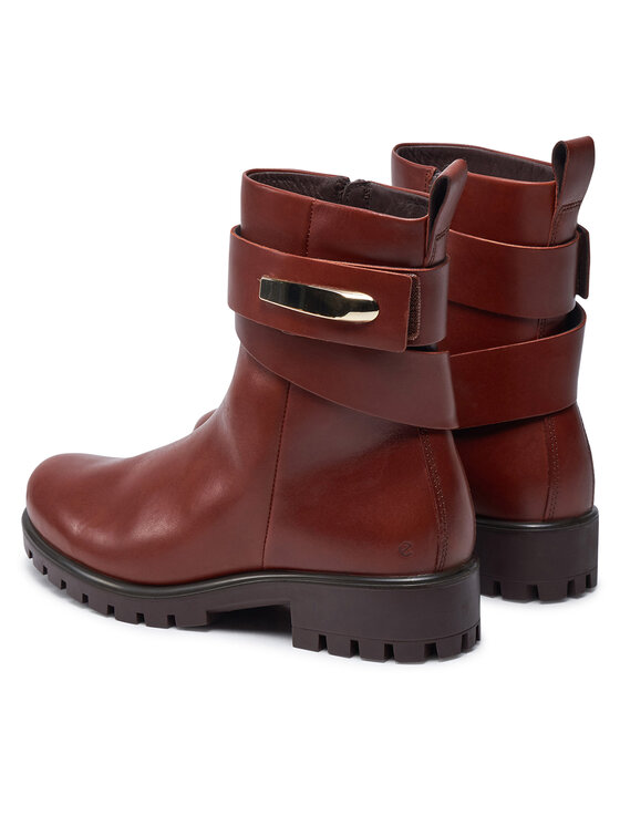 ECCO Polokozačky ECCO Modtray W 49019301053 Hnědá