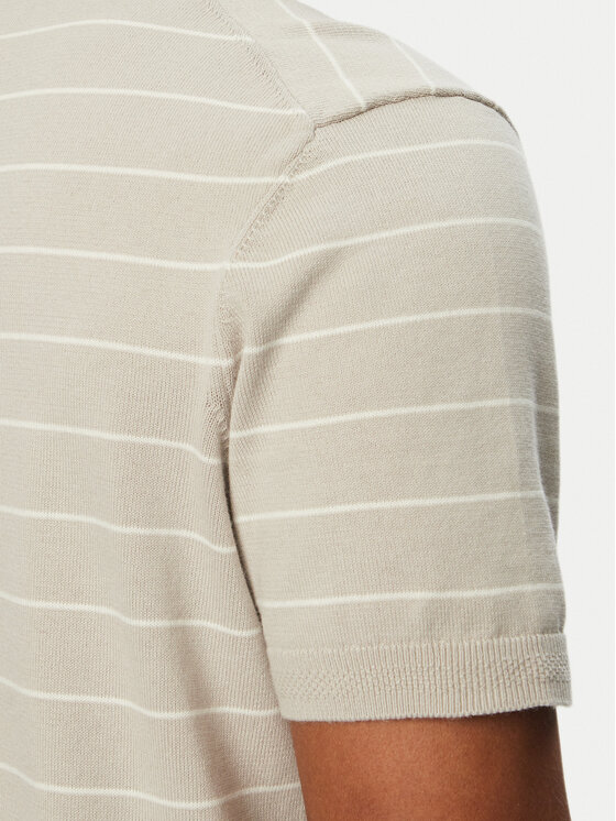 BOSS BOSS Футболка Kanacho 50561004 Світло-сірий Regular Fit