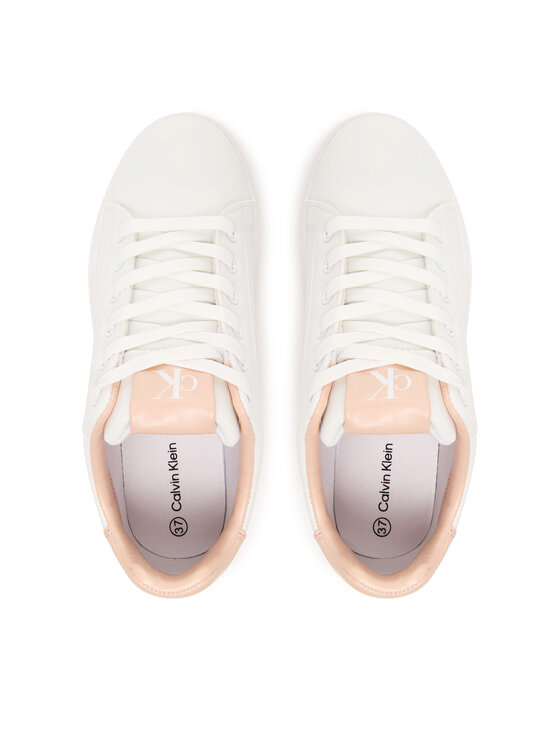 Calvin Klein Laisvalaikio batai Calvin Klein Low Cut Lace-Up V3A9-83221-1355A953 S Balta