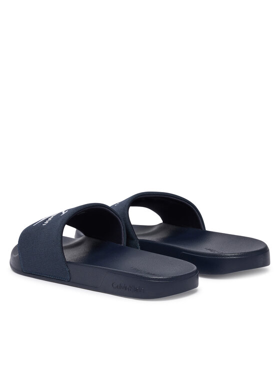Calvin Klein Šlepetės Calvin Klein Ess Slide Cv YM0YM01393 Tamsiai mėlyna