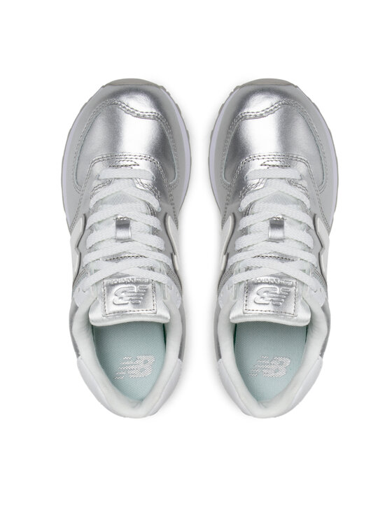 New Balance Superge New Balance WL574LA2 Srebrna