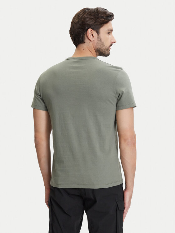 Parajumpers Parajumpers Camiseta 26SMPMTSRJ02 Verde Regular Fit