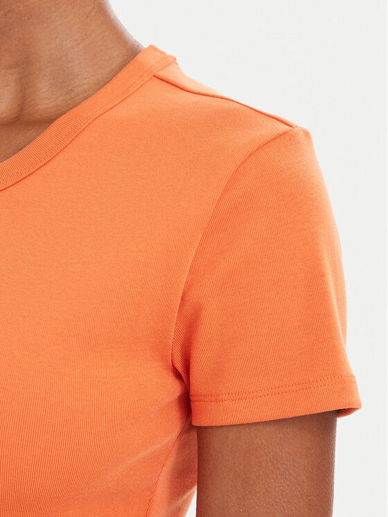 HUGO HUGO Camiseta Delanor 50512000 Naranja Slim Fit