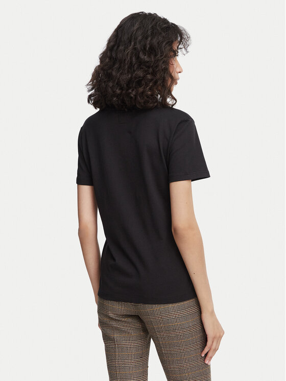 Beverly Hills Polo Club Beverly Hills Polo Club Camiseta P-SS26W-TS516518 Negro Regular Fit