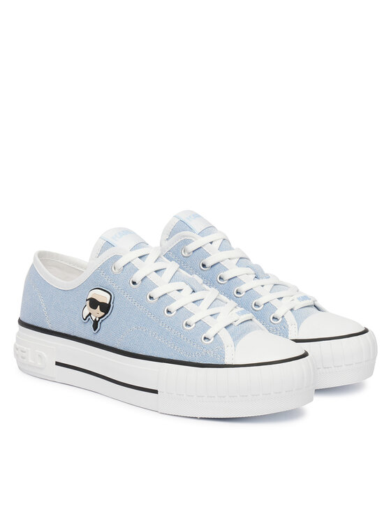 KARL LAGERFELD Кеди KARL LAGERFELD Kampus Max NFT KL60424G Голубий