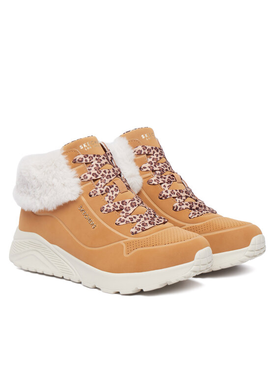 Skechers Puszābaki Skechers Uno Lite 310817L/CSNT Gaiši brūna