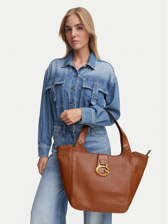 Guess Torebka Guess Camden HWWW93 08240 Brązowy