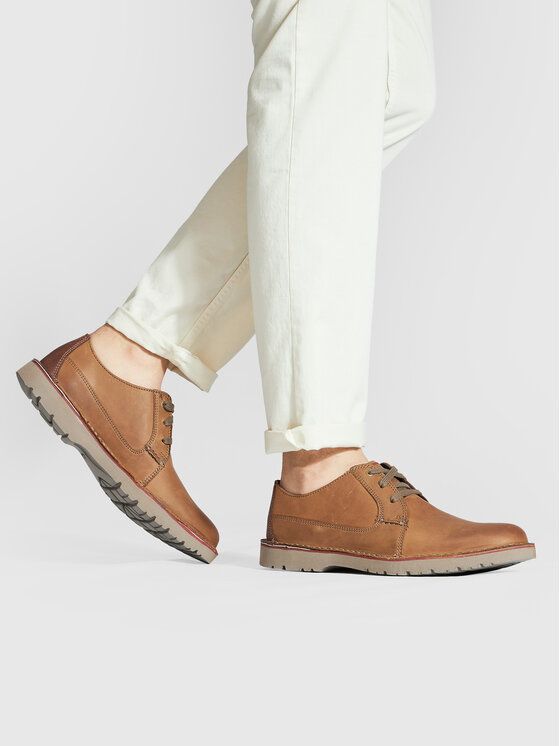 Clarks Scarpe basse Clarks Vargo Plain 261366767 Marrone