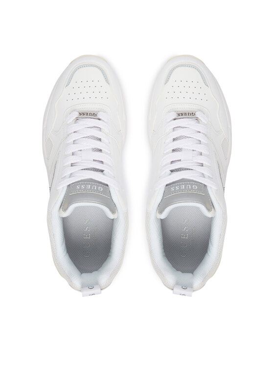 Guess Sneakers Guess FMFHEL ELE12 Alb