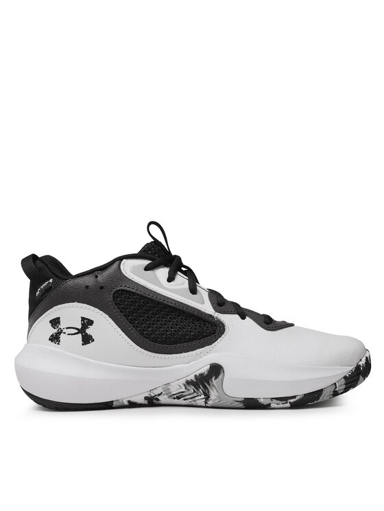 Buty do koszykówki Under Armour Ua Lockdown 6 3025616-101 Biały
