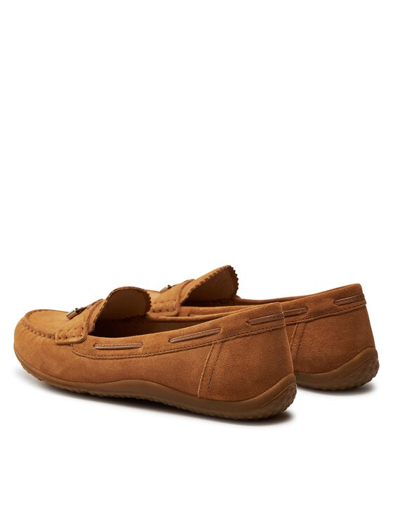 Geox Mokasíny Geox D Vega Moc D35DNA 00022 C6001 Hnědá