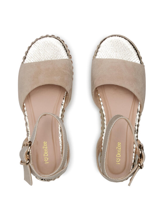 DeeZee Espadrile DeeZee WS210402-01 Bež