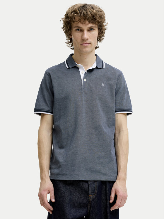 Jack & Jones Jack & Jones Polo Paulos 12136668 Gris Regular Fit