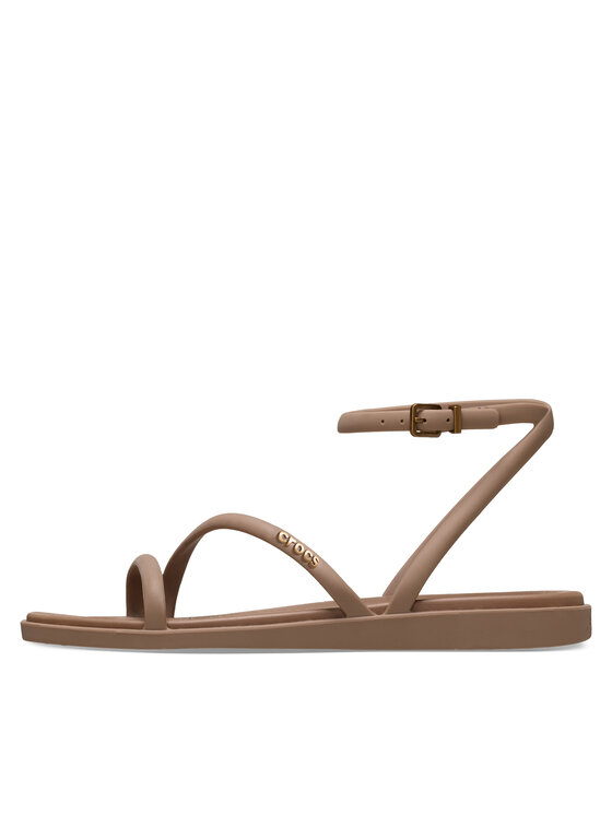 Crocs Сандали Crocs Miami Ankle Strap Sandal 212256 Тъмнобежов