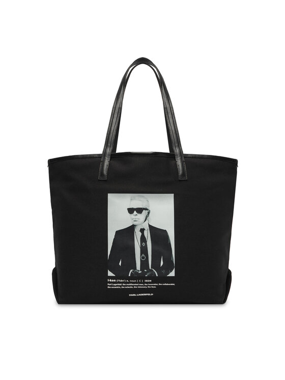 KARL LAGERFELD Kabelka KARL LAGERFELD B1W50059 Černá