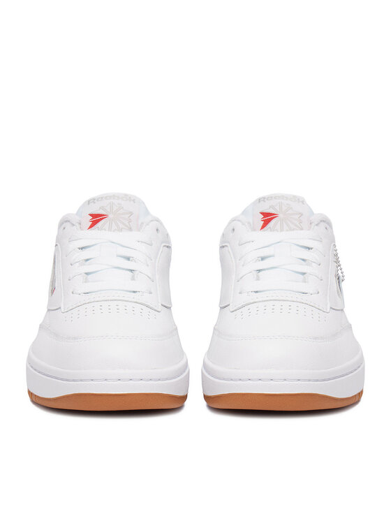 Reebok Sneakersy Reebok EO-CLUB C DOUBLE 100001198 Biały