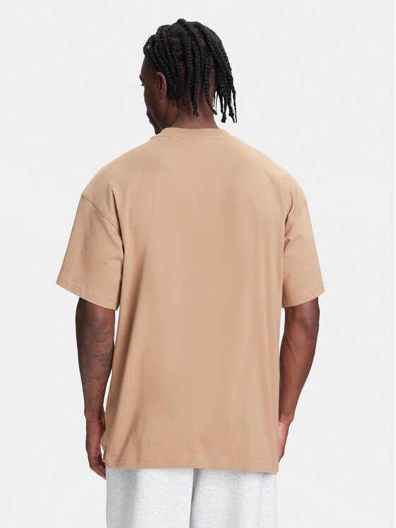 adidas adidas Majica Trefoil Essentials JV5944 Bež Oversize