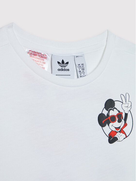 adidas adidas Футболка Disney Mickey And Friends HC1912 Білий Regular Fit