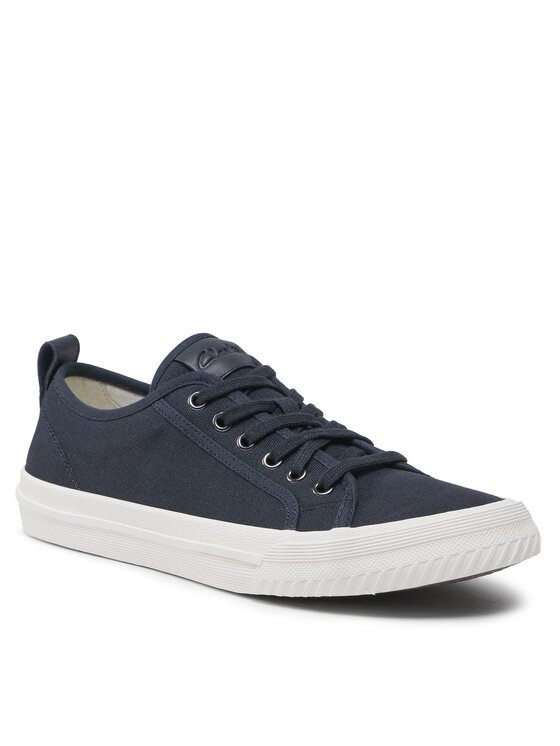 Clarks Tenisky Clarks Roxby Lace 261647297 Tmavomodrá