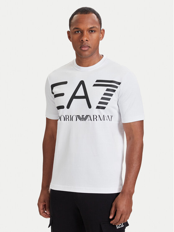 EA7 Emporio Armani EA7 Emporio Armani Camiseta 7M002200 AF27188 U0002 Blanco Regular Fit