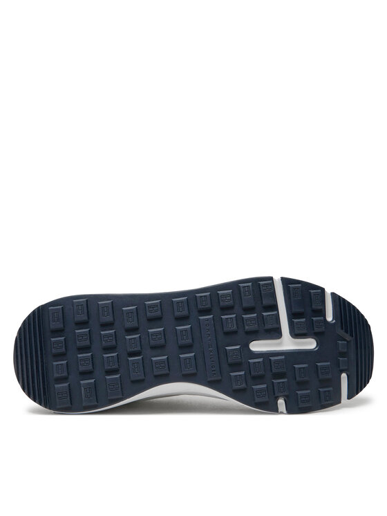 Tommy Hilfiger Sneakersy Tommy Hilfiger Faston Mix Ess FM0FM05141 Biały