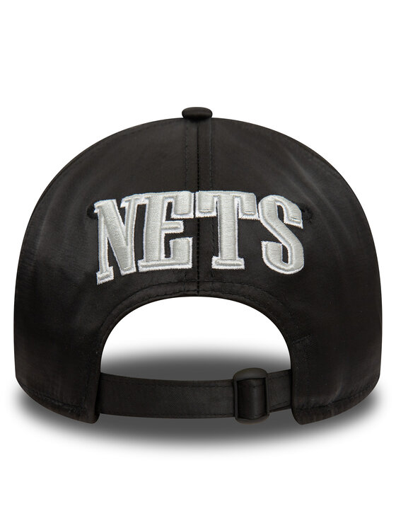 New Era Czapka z daszkiem New Era Nba Satin 920 Nets 60434968 Czarny