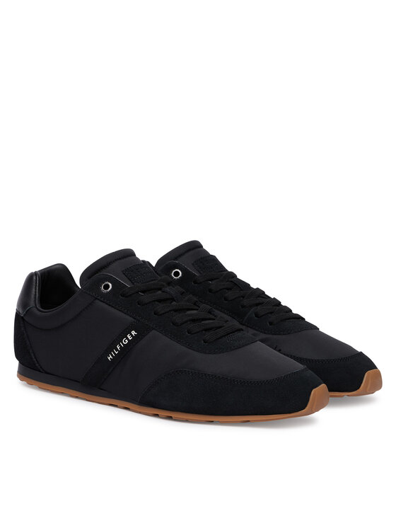 Tommy Hilfiger Sneakersy Tommy Hilfiger Th Lo Run Icon Summer Mix FM0FM05905 Čierna