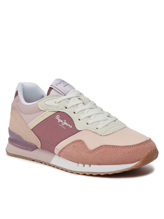 Pepe Jeans Sneakersy Pepe Jeans London Urban W PLS40005 Oranžová