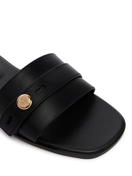 Tory Burch Шльопанці Tory Burch Romy 181993 Чорний