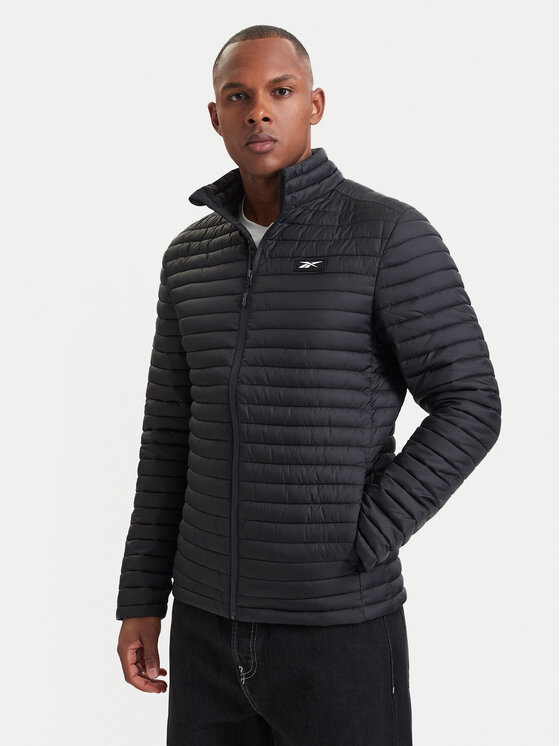 Reebok Reebok Μπουφάν μεταβατικό RCC00085 Μαύρο Regular Fit
