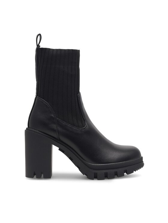 DeeZee Īsie zābaki DeeZee EMADE WS5955-07 Melns