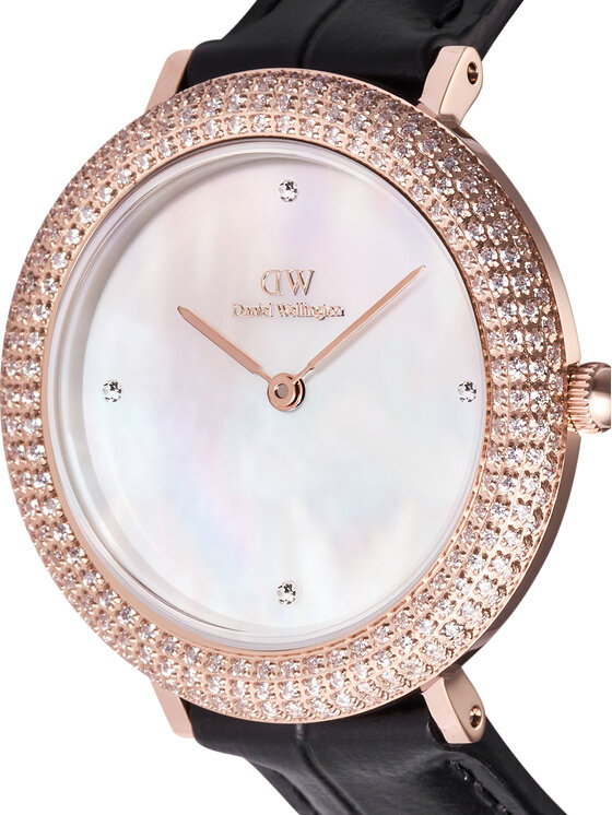 Daniel Wellington Часовник Daniel Wellington Crystalline Bezel 32 DW00100827 Розово злато