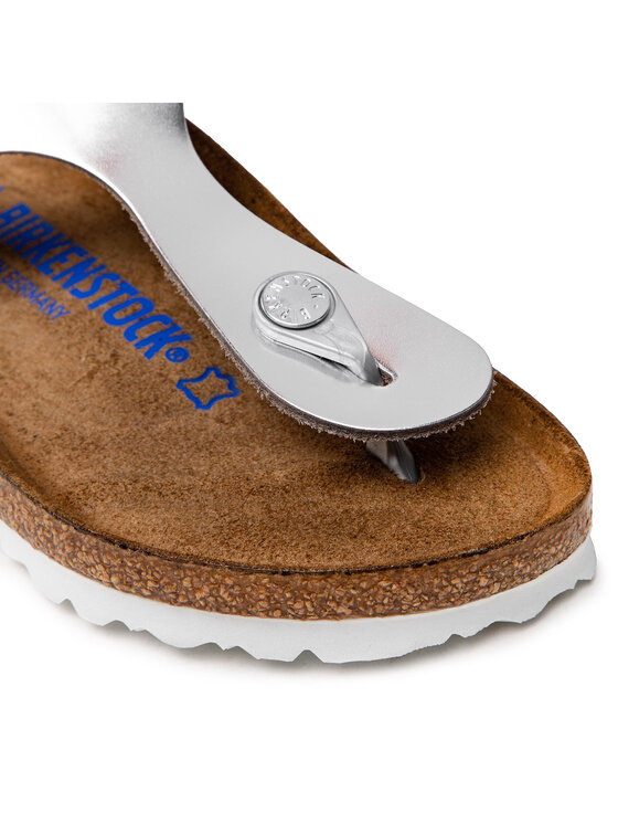 Birkenstock В'єтнамки Birkenstock Gizeh Bs 1003675 Срібний