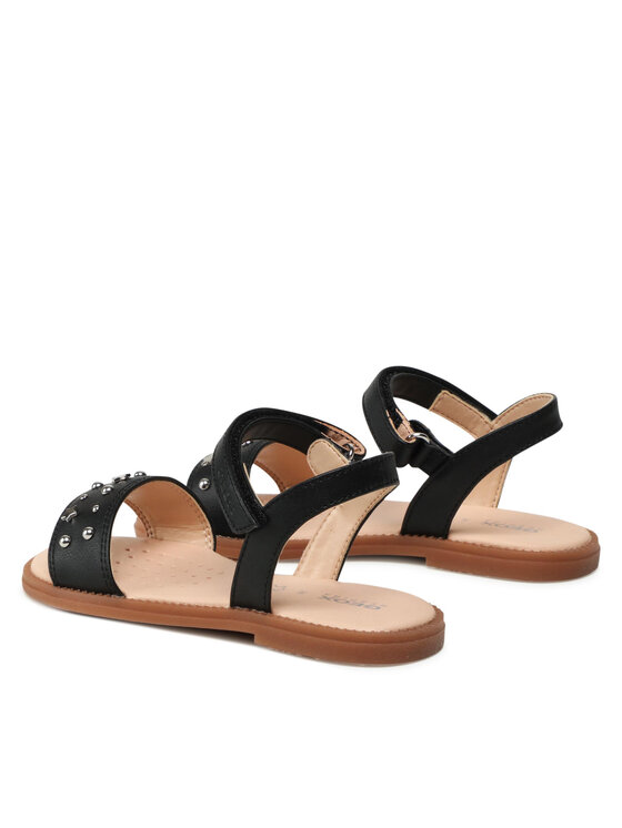 Geox Sandali Geox J S.Karly G. H J2535H 000BC C9999 M Črna