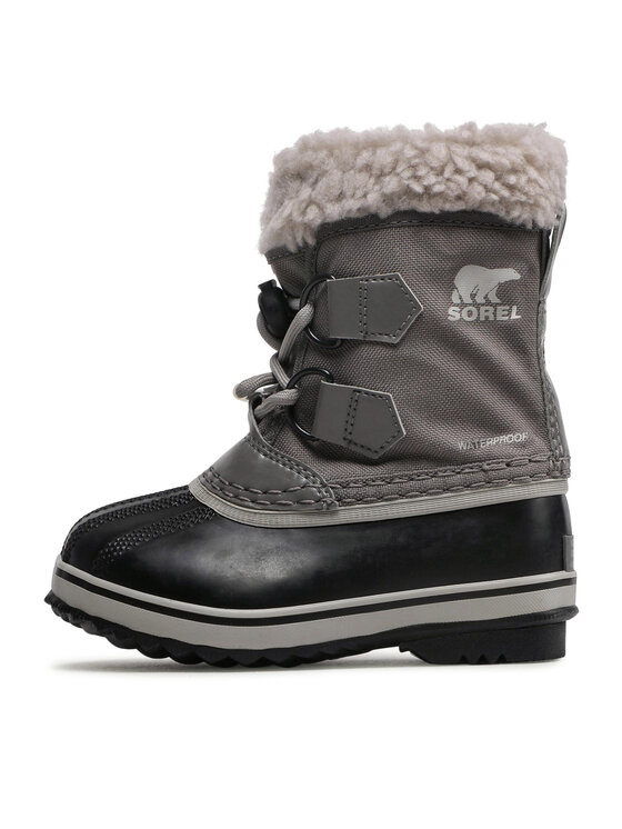 Sorel Stivali da neve Sorel Childrens Yoot Pac Nylon Wp NC1962 Grigio