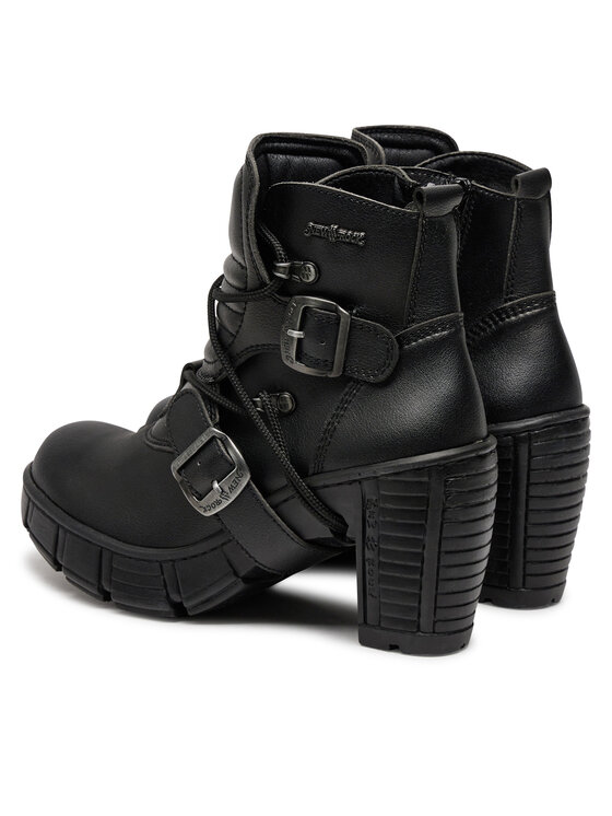 NEW ROCK Черевики NEW ROCK M-TRCASCO004-V2 Чорний
