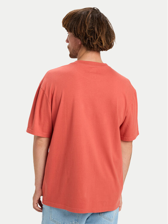 Quiksilver Quiksilver Majica Salt Water EQYZT08204 Bordo rdeča Regular Fit