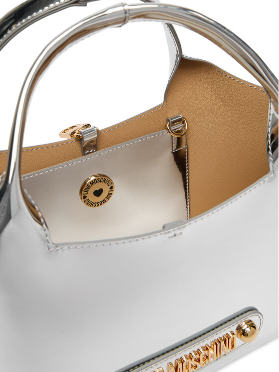 LOVE MOSCHINO Дамска чанта LOVE MOSCHINO JC4133PP1OLP0902 Сребрист