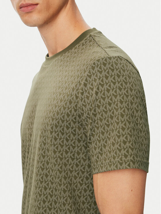 MICHAEL Michael Kors MICHAEL Michael Kors Camiseta CS5529A5KS Caqui Regular Fit