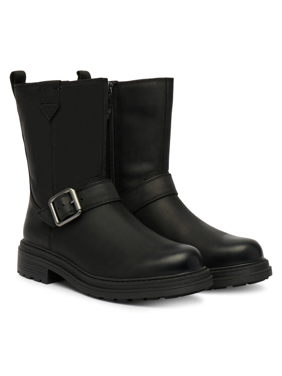 Clarks Īsie zābaki Clarks Orinoco3 Bay 26183923 Melns