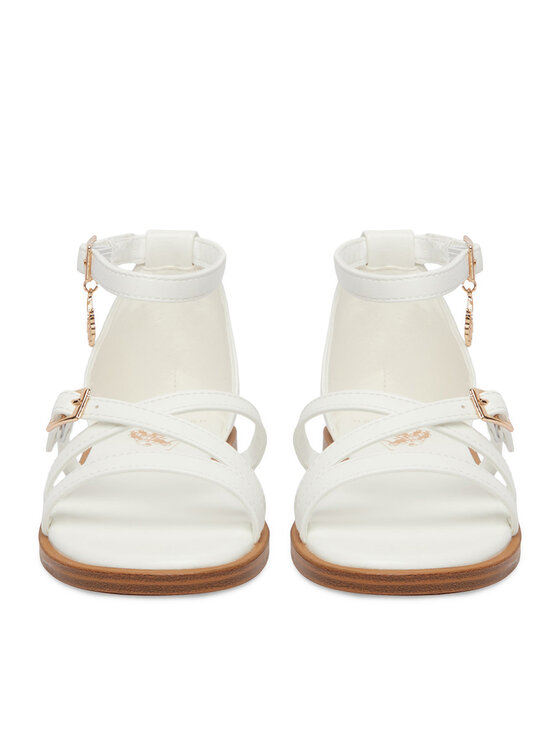 U.S. Polo Assn. Босоніжки U.S. Polo Assn. EO-ANGE001K/6Y1 Білий