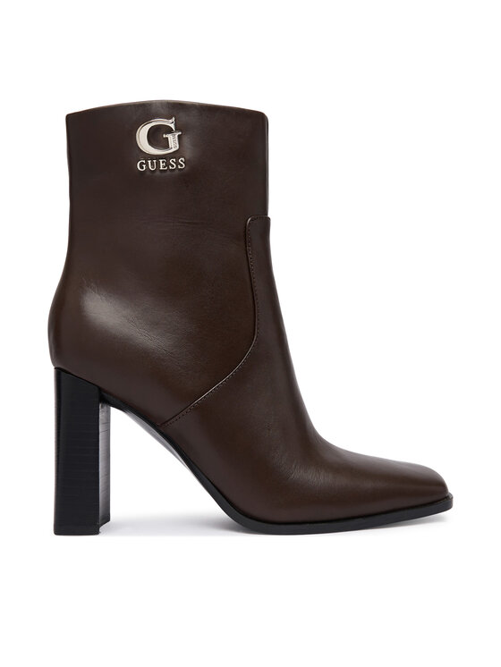 Guess Боти Guess FLFGED LEA10 Тъмнокафяв